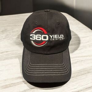 360 Yield‎ Center Dads Hat Adjustable OSFM Cap Farming Agriculture